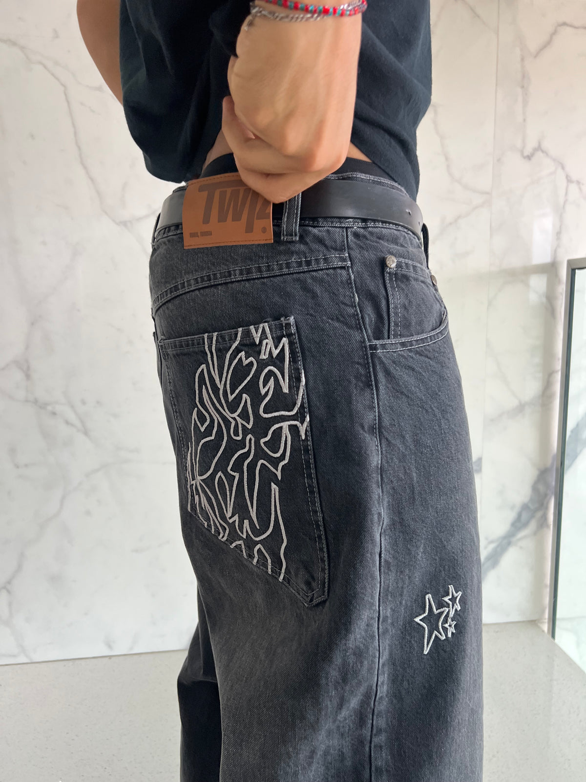 GHOST DENIM grey