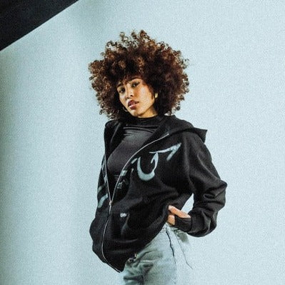 كابوس zip up hoodie