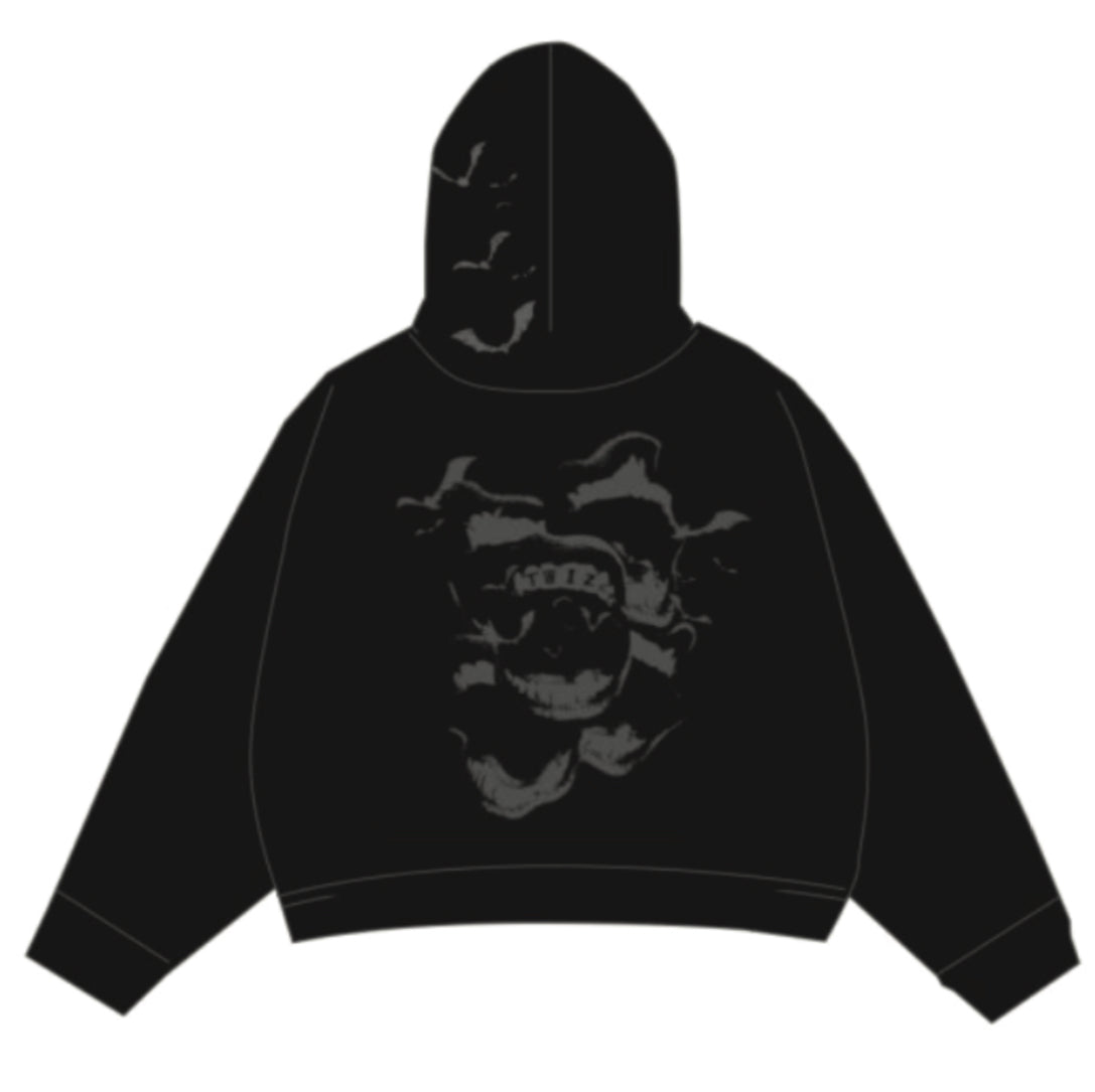كابوس zip up hoodie